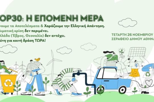 COP30 ΚΟΣΜΟΣ